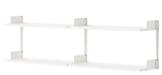 New Works Wandregal New Works Chamber - 163.5 x 46 cm, Weiss / Weiss