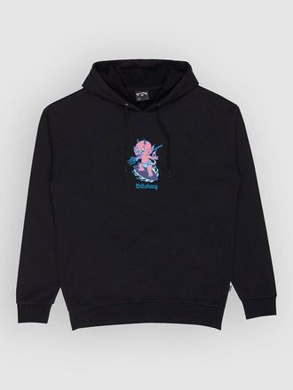 Billabong Burleigh Felpa con Cappuccio nero