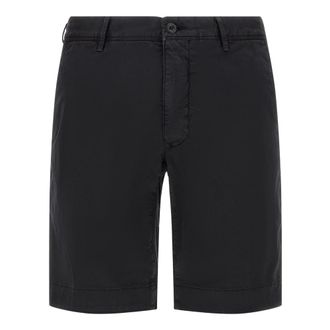 Incotex Casual Shorts, male, Black, Size: W38 Modello 11S215 Bermuda Shorts