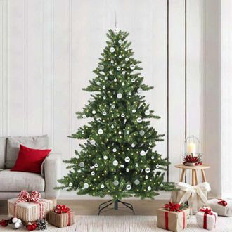 vidaXL &Aacute;rbol De Navidad Artificial Con Ramas Articuladas 210 Cm Pvc