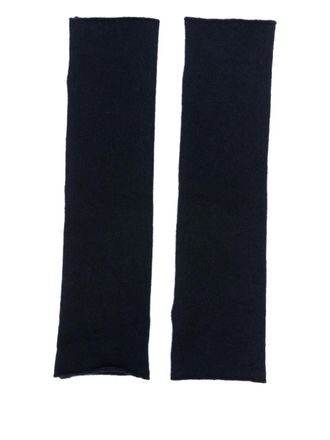 Lisa Yang ribbed cashmere arm warmers - women - Cashmere - One Size - Blue