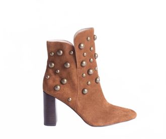 Cecelia New York Womens Brace Boots In Cognac