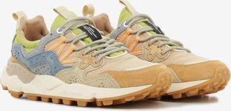 Flower Mountain Yamano 3 suede e nylon gold heart / ginger / beige