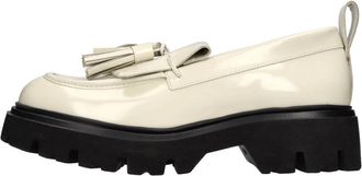 Msgm Tassel Loafers - Dames - Loafers - Wit - 40 EU - Leer - Schoenen
