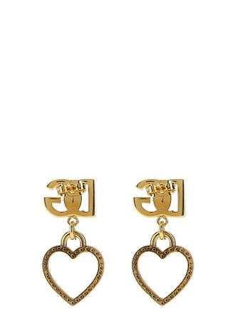 Dolce & Gabbana Womens Gold Brass Earrings