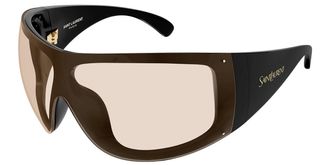 Saint Laurent SL 914 Asian Fit 002 Womens Sunglasses Black Size 99 - Free RX Lenses - Free RX Lenses