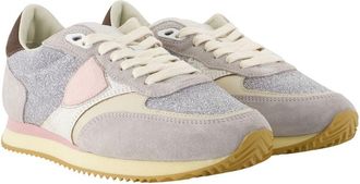 Philippe Model Womens Sneaker Gray Calfskin