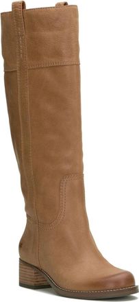 Lucky Brand Hybiscus Womens Tuscany Leather Knee High Riding Boot JOBB1309
