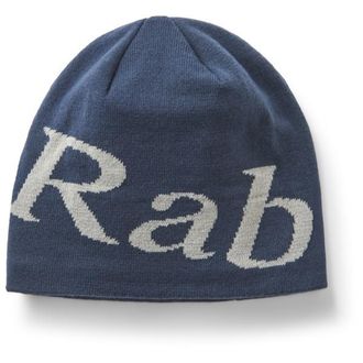 RAB Logo Beanie M&uuml;tze - Unisex | blau