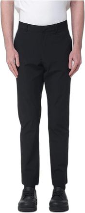 Emporio Armani Chino in jersey elasticizzato - - Trousers - Uomo - Nero - L