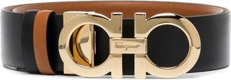 Ferragamo Donna H.35 Belt - female - Ferragamo - Belts - Black - 95 CM - Accessories