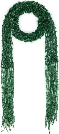 Dries Van Noten Collana Sciarpa a Cascata di Perline - - Accessories - Donna - Verde - ONE SIZE