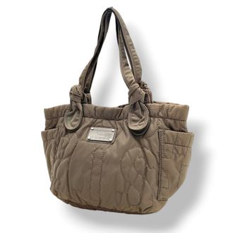Marc Jacobs Olive Nylon Tote Bag (Pre-Owned)
