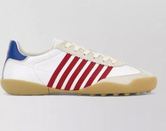 Dsquared2 leather low-top sneakers