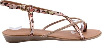 Scapa Hammerhaai Sandaal - Dames - Sandalen - Bruin - 37 EU - Schoenen