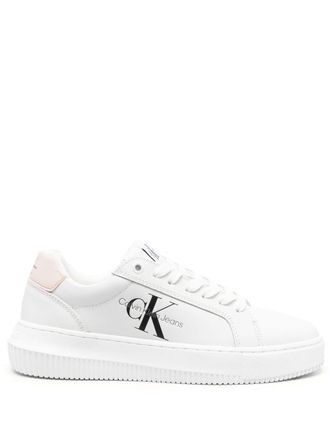 Calvin Klein Sneakers con stampa - Bianco