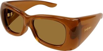 Saint Laurent SL 901 HOWL 007 Womens Sunglasses Brown Size 61 - Free RX Lenses - Free RX Lenses