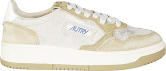 Autry Off-White Medalist Low Sneakers