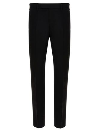 Pantaloni Torino Black Slim Flat Front Pants