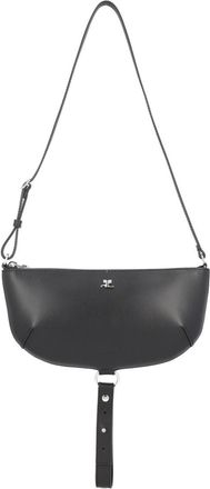 Courr&egrave;ges Neutrals Holy Eclipse Crescent Bag