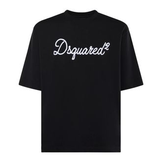 Dsquared2 T-Shirts, male, Black, L, T-Shirt