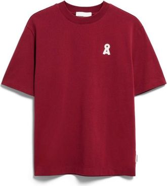 Armedangels Tarjaa &Aring; Embro T-Shirt f&uuml;r Damen | rot