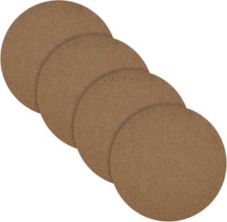 Fortessa Set Of 4 Loft Round Felt Placemats