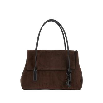 Tom Ford Flap Calf Leather Shoulder Bag