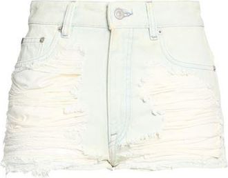 Maison Margiela BOTTOMWEAR - Denim shorts on YOOX.COM