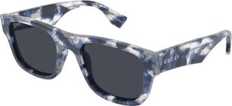 Gucci Gg 2009S 002 Zonnebril - Heren - Zonnebrillen - Veelkleurig - 53 MM - Accessoires