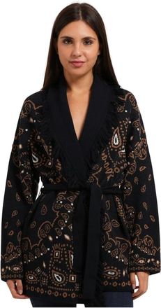 Pennyblack Armonioso Cardigan - Dames - Vesten - Zwart - XS - Wol - Truien & Vesten
