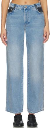 Damson Madder Drew Straight Jean In Lapis
