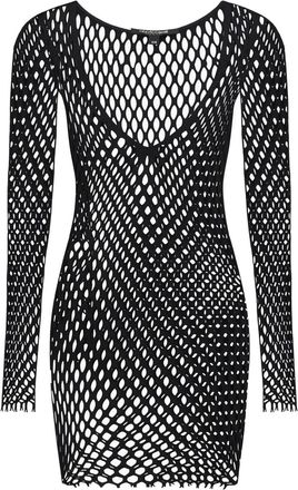 Roberto Cavalli Copricostume a maniche lunghe - Nero