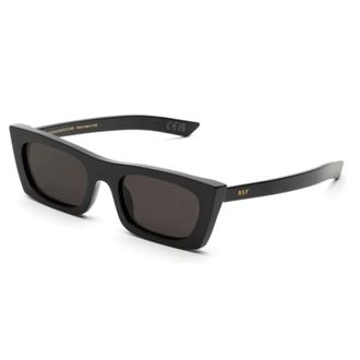 Retro Superfuture Sunglasses, unisex, Black, Size: 53 MM Fred 2.0 Sunglasses