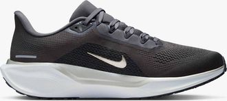 Nike Mens Pegasus 41 Shoes In Medium Ash/metallic Gold Grain