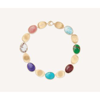 Marco Bicego 18K Yellow Gold Mixed Gemstone Collar Black Dial Mens Watch CB2636_MIX2_Y_02