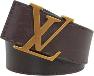 Louis Vuitton Cintura in pelle vintage Pre-owned - - Pre-owned - Uomo - Marrone - ONE SIZE