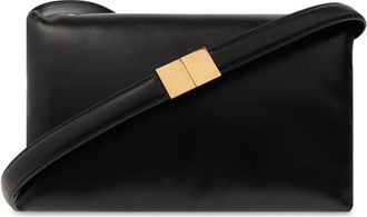 Marni Prisma Medium Schoudertas - Dames - Schoudertassen - Zwart - ONE Size - Leer - Tassen