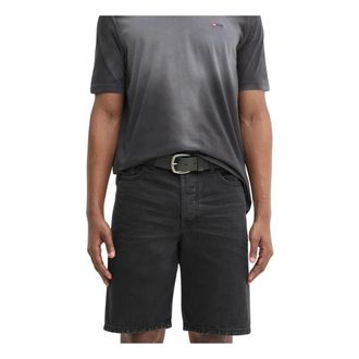 Diesel Denim Shorts - Heren - Korte broeken - Zwart - Maat: W31 Denim