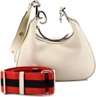 Gucci Attache kleine leren schoudertas - Beige