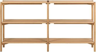 DRAWER Estantería de madera 169x88cm - Madera clara