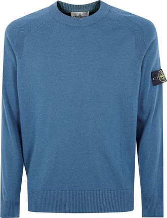 Stone Island Light Rws Geelong Wool Crew Neck
