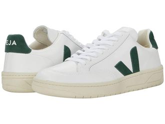 Veja V-12 Mens Shoes Extra White/Cyprus : EU 40 (US Mens 7) M, Leather/Textile