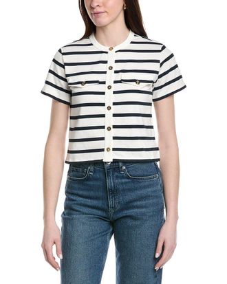 Frame Denim Frame Denim The Jersey Striped Top