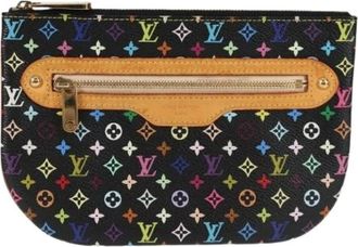 Louis Vuitton Pre-owned Vintage Canvas Clutch - Dames - Vintage Clutch - Veelkleurig - ONE Size - Vintage