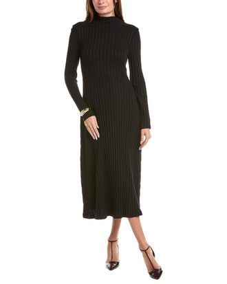 Michael Stars Lenox Mock Neck Midi Dress