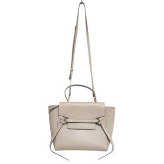 Celine Pre-owned Handbags, female, Gray, Size: ONE SIZE Pre-owned Vintage Shoulder Bag