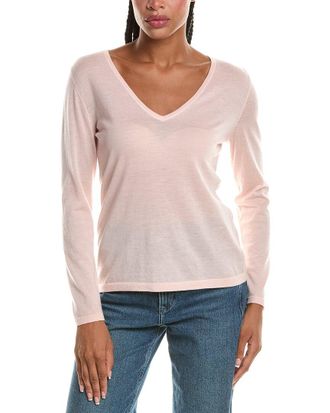 N.Peal N. PEAL Imogen V-Neck 100% Cashmere Sweater