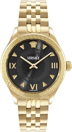Versace Hellenyium - Dames - Horloges - Geel - ONE Size - Accessoires