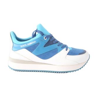 Dolce & Gabbana Sneakers, male, Blue, Size: 8 US Dolce & Gabbana Men Sneakers